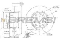 BREMSI CD7328S - Lado de montaje: Eje delantero<br>Diámetro exterior [mm]: 312<br>Espesor de disco de frenos [mm]: 25<br>Espesor mínimo [mm]: 23<br>Tipo de disco de frenos: ventilado<br>Número de orificios: 5<br>Par apriete [Nm]: 13<br>Color: negro<br>Superficie: barnizado<br>