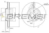 BREMSI CD7329V - Lado de montaje: Eje trasero<br>Tipo de disco de frenos: disco de freno de dos piezas<br>Tipo de disco de frenos: ventilación interna<br>Espesor de disco de frenos [mm]: 24<br>Número de orificios: 5<br>Artículo complementario / información complementaria 2: con tornillos<br>Altura [mm]: 49<br>Diámetro de centrado [mm]: 69<br>Diámetro exterior [mm]: 320<br>Procesamiento: altamente carbonizado<br>Superficie: revestido<br>Espesor mínimo [mm]: 21,4<br>