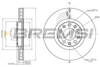 BREMSI CD7451V - Disco de freno