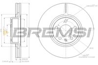 BREMSI CD7277V - Disco de freno