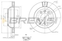 BREMSI CD7580V - Lado de montaje: Eje delantero, derecha<br>Diámetro exterior [mm]: 350<br>Altura [mm]: 68,5<br>Tipo de disco de frenos: ventilado<br>Espesor de disco de frenos [mm]: 34<br>Espesor mínimo [mm]: 32<br>Número de orificios: 5<br>Diámetro de centrado [mm]: 85<br>Par apriete [Nm]: 15<br>Referencia artículo par: CD7408VLS<br>