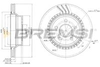 BREMSI CD7672V - Disco de freno