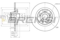 BREMSI CD7734S - Disco de freno