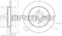 BREMSI CD7781S - Disco de freno