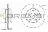 BREMSI CD7789V - Lado de montaje: Eje delantero<br>Diámetro exterior [mm]: 337<br>Altura [mm]: 51<br>Tipo de disco de frenos: ventilado<br>Espesor de disco de frenos [mm]: 30<br>Espesor mínimo [mm]: 28<br>Número de orificios: 5<br>Artículo complementario / información complementaria 2: sin tornillos<br>Par apriete [Nm]: 15<br>