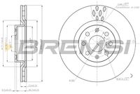 BREMSI CD7804S - Disco de freno