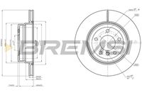 BREMSI CD7812V - Disco de freno