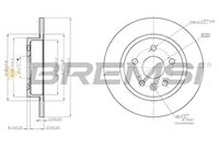 BREMSI CD7872S - Disco de freno