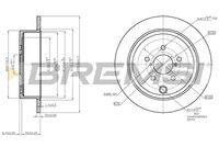 BREMSI CD7883S - Disco de freno