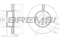 BREMSI CD7891V - Disco de freno