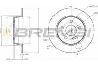 BREMSI CD7689S - Disco de freno