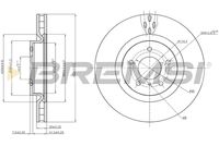 BREMSI CD7948V - Disco de freno