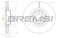 BREMSI CD7983V - Disco de freno