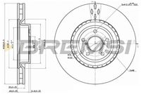 BREMSI CD7748V - Disco de freno