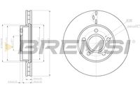 BREMSI CD8062V - Disco de freno