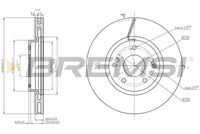 BREMSI CD8091V - Disco de freno