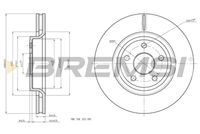 BREMSI CD8097V - Disco de freno