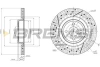 BREMSI CD8121V - Disco de freno