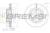 BREMSI CD8151V - Disco de freno