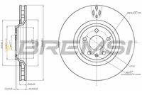 BREMSI CD7847V - Disco de freno