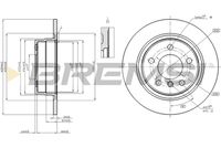 BREMSI CD8197S - Lado de montaje: Eje trasero<br>Frenos: Para vehículos con frenos deportivos M<br>Tipo de disco de frenos: disco de freno de dos piezas<br>Tipo de disco de frenos: ventilación interna<br>Tipo de disco de frenos: ranurado/perforado<br>Espesor de disco de frenos [mm]: 24<br>Número de orificios: 5<br>Artículo complementario / información complementaria 2: con tornillos<br>Altura [mm]: 66<br>Diámetro de centrado [mm]: 75<br>Diámetro exterior [mm]: 345<br>Procesamiento: altamente carbonizado<br>Superficie: revestido<br>Espesor mínimo [mm]: 22,4<br>