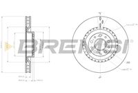 BREMSI CD8289V - Disco de freno