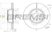 BREMSI CD8315V - Disco de freno