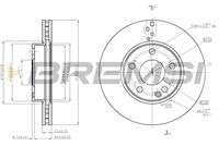 BREMSI CD8334V - Disco de freno