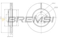 BREMSI CD8357V - Disco de freno