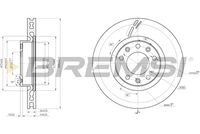 BREMSI CD8405V - Disco de freno