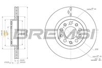 BREMSI CD8556V - Disco de freno