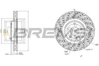 BREMSI CD8559V - Disco de freno