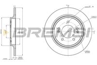 BREMSI CD8604S - Disco de freno