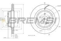 BREMSI CD8611V - Diámetro exterior [mm]: 360<br>Altura [mm]: 64,5<br>Diámetro de orificio [mm]: 67<br>Tipo de disco de frenos: ventilado<br>Espesor de disco de frenos [mm]: 36<br>Espesor mínimo [mm]: 34<br>Número de orificios: 5<br>corona de agujeros - Ø 1 [mm]: 67<br>Lado de montaje: Eje delantero<br>