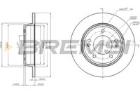 BREMSI CD8193S - Disco de freno