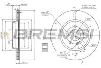 BOSCH 0986479G40 - Disco de freno