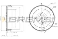 BREMBO 14937810 - Tambor de freno - ESSENTIAL LINE