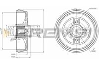 BREMBO 14725710 - Código de motor: K4M 700<br>Código de motor: K4M 701<br>Código de motor: K4M 708<br>Código de motor: K4M 709<br>Código de motor: K4M 706<br>año construcción hasta: 10/2002<br>Lado de montaje: Eje trasero<br>Diámetro interior de tambor de freno [mm]: 203,3<br>Diámetro exterior del tambor de freno [mm]: 234<br>H tamb. freno interna [mm]: 50<br>H tamb. freno total [mm]: 76<br>corona de agujeros - Ø [mm]: 100<br>Número de orificios: 4<br>Diámetro de centrado [mm]: 52<br>Artículo complementario / información complementaria 2: sin cojinete rueda<br>