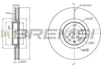 BREMBO 09E12611 - Disco de freno - PRIME LINE - UV Coated