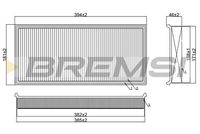 BREMSI FA0112 - Filtro de aire