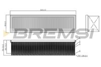 BREMSI FA1083 - Filtro de aire