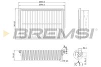 BREMSI FA1092 - Filtro de aire