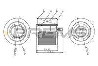 BREMSI FA1137 - año construcción desde: 10/2009<br>Tipo de filtro: Cartucho filtrante<br>Diámetro exterior [mm]: 176<br>Ancho [mm]: 176<br>Altura [mm]: 173,6<br>Cantidad: 1<br>