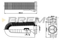 BREMSI FA0632 - Filtro de aire