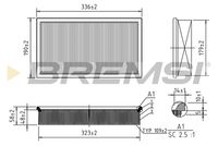 BREMSI FA1370 - Filtro de aire