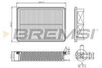 BREMSI FA1192 - Filtro de aire