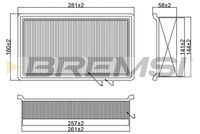 BREMSI FA2099 - Filtro de aire