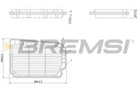 BREMSI FA1620 - Filtro de aire