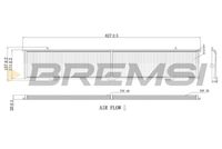 BREMSI FC0085 - año construcción desde: 03/2008<br>Tipo de filtro: Filtro de carbón activado<br>Longitud [mm]: 810,2<br>Ancho [mm]: 122<br>Altura [mm]: 20,5<br>Cantidad: 1<br>Versión básica (art. n.º): 1987432124<br>Versión de alta eficiencia con carbón activo (art. n.º): 0986628608<br>