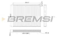 BREMSI FC0443 - Filtro, aire habitáculo